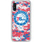 NBA Philadelphia 76ers Red Digi Camo Galaxy A10e Clear Case