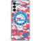 NBA Philadelphia 76ers Red Digi Camo Galaxy A13 5G Clear Case