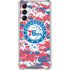 NBA Philadelphia 76ers Red Digi Camo Galaxy A14 5G Clear Case