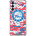 NBA Philadelphia 76ers Red Digi Camo Galaxy A15 5G Clear Case