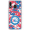 NBA Philadelphia 76ers Red Digi Camo Galaxy A20 Clear Case