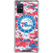 NBA Philadelphia 76ers Red Digi Camo Galaxy A51 5G Clear Case