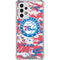 NBA Philadelphia 76ers Red Digi Camo Galaxy A53 5G Clear Case