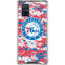 NBA Philadelphia 76ers Red Digi Camo Galaxy A71 5G Clear Case