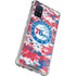 NBA Philadelphia 76ers Red Digi Camo Galaxy A71 5G Clear Case