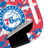 NBA Philadelphia 76ers Red Digi Camo Galaxy Buds Pro Skin