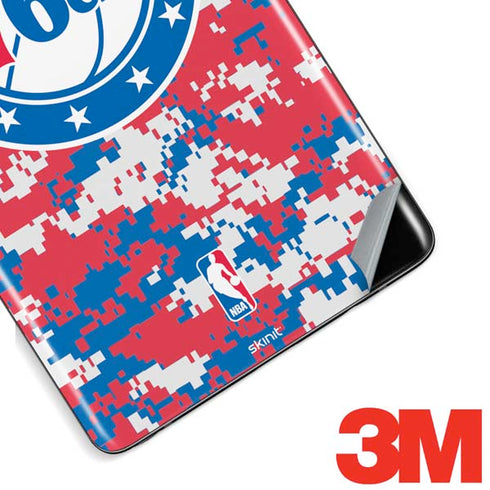 NBA Philadelphia 76ers Red Digi Camo Galaxy Note 8 Skin