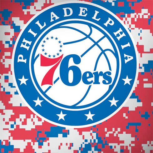 NBA Philadelphia 76ers Red Digi Camo Galaxy Note 8 Skin