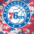 NBA Philadelphia 76ers Red Digi Camo Galaxy Note 8 Skin