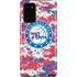 NBA Philadelphia 76ers Red Digi Camo Galaxy Note20 5G Pro Case