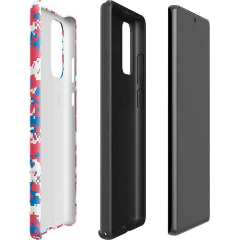 NBA Philadelphia 76ers Red Digi Camo Galaxy Note20 5G Pro Case