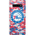 NBA Philadelphia 76ers Red Digi Camo Galaxy S10 Plus Skin