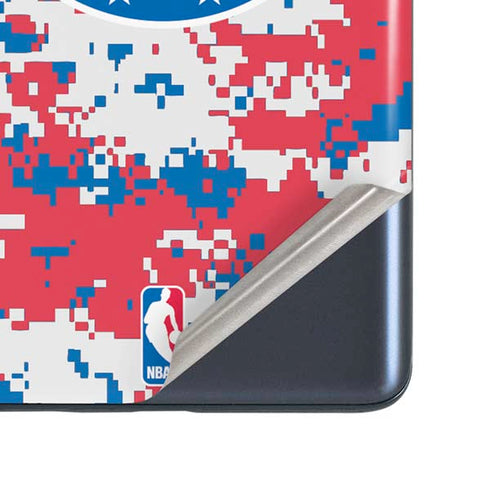 NBA Philadelphia 76ers Red Digi Camo Galaxy S20 Fan Edition Skin