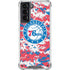 NBA Philadelphia 76ers Red Digi Camo Galaxy S21 5G Clear Case
