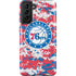 NBA Philadelphia 76ers Red Digi Camo Galaxy S21 Plus 5G Pro Case