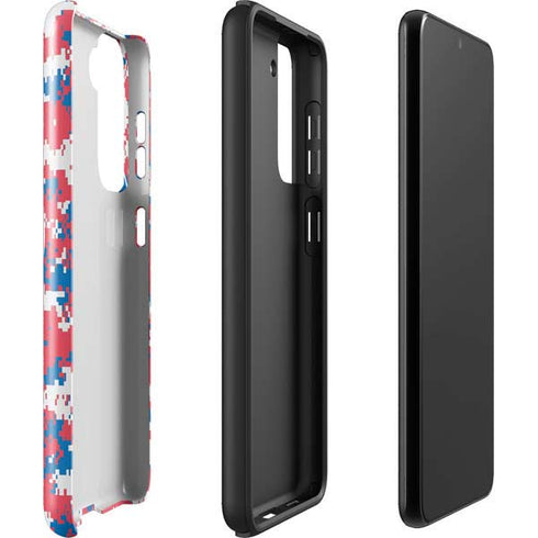 NBA Philadelphia 76ers Red Digi Camo Galaxy S22 Plus Pro Case