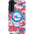 NBA Philadelphia 76ers Red Digi Camo Galaxy S22 Pro Case