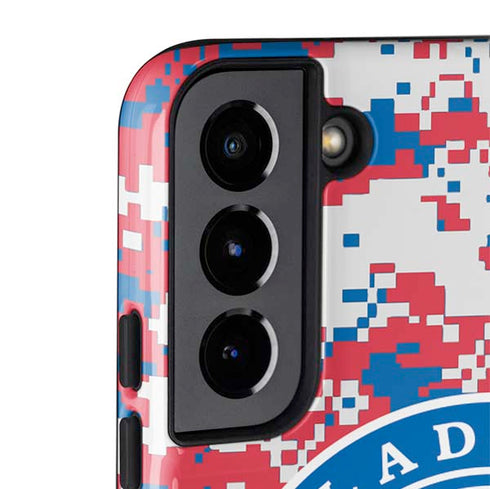 NBA Philadelphia 76ers Red Digi Camo Galaxy S22 Pro Case
