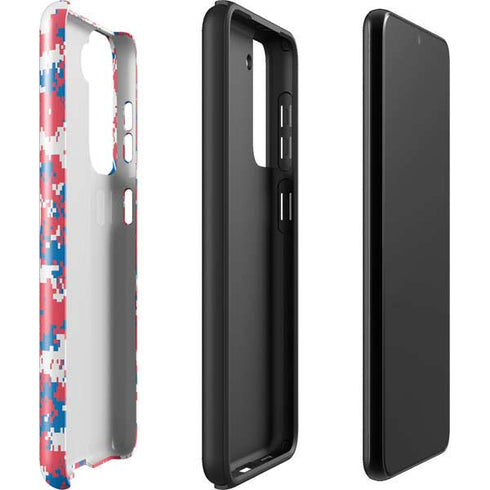 NBA Philadelphia 76ers Red Digi Camo Galaxy S22 Pro Case
