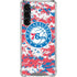 NBA Philadelphia 76ers Red Digi Camo Galaxy S23 Plus Clear Case