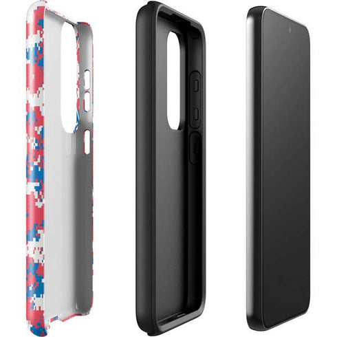 NBA Philadelphia 76ers Red Digi Camo Galaxy S23 Plus Pro Case