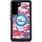 NBA Philadelphia 76ers Red Digi Camo Galaxy S23 Plus Waterproof Case