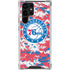 NBA Philadelphia 76ers Red Digi Camo Galaxy S24 Ultra Clear Case