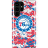 NBA Philadelphia 76ers Red Digi Camo Galaxy S24 Ultra Impact Case