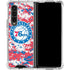 NBA Philadelphia 76ers Red Digi Camo Galaxy Z Fold4 5G Clear Case