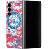 NBA Philadelphia 76ers Red Digi Camo Galaxy Z Fold4 5G Skin
