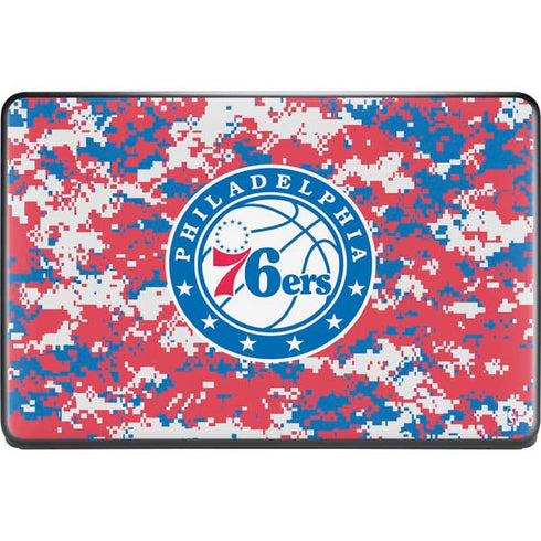NBA Philadelphia 76ers Red Digi Camo Google Pixelbook Go Skin
