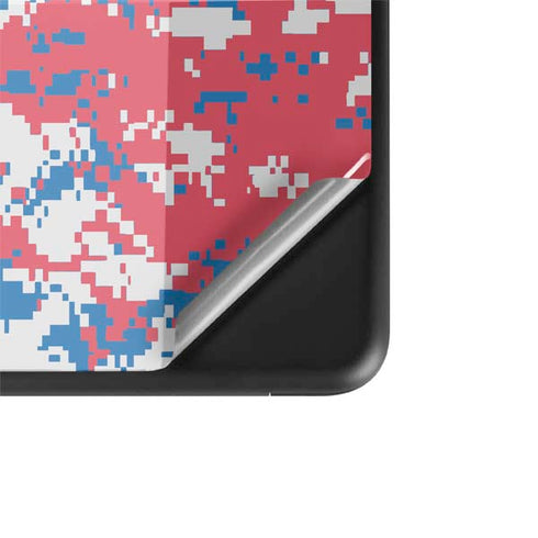 NBA Philadelphia 76ers Red Digi Camo Google Pixelbook Go Skin