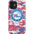NBA Philadelphia 76ers Red Digi Camo iPhone 12 Impact Case