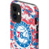 NBA Philadelphia 76ers Red Digi Camo iPhone 12 Impact Case