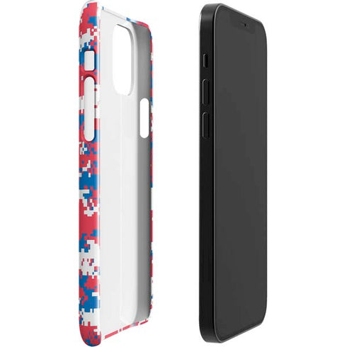 NBA Philadelphia 76ers Red Digi Camo iPhone 12 Mini Lite Case