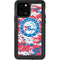 NBA Philadelphia 76ers Red Digi Camo iPhone 12 Pro Waterproof Case