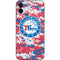 NBA Philadelphia 76ers Red Digi Camo iPhone 12 Skin