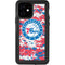 NBA Philadelphia 76ers Red Digi Camo iPhone 12 Waterproof Case
