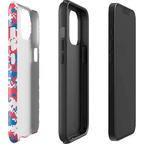 NBA Philadelphia 76ers Red Digi Camo iPhone 13 Impact Case