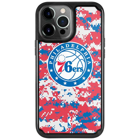 NBA Philadelphia 76ers Red Digi Camo iPhone 13 Pro Cargo Case