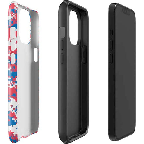 NBA Philadelphia 76ers Red Digi Camo iPhone 13 Pro Max Impact Case