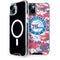 NBA Philadelphia 76ers Red Digi Camo iPhone 15 Plus MagSafe Case