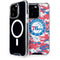 NBA Philadelphia 76ers Red Digi Camo iPhone 15 Pro MagSafe Case