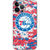 NBA Philadelphia 76ers Red Digi Camo iPhone 14 Pro Max Skin