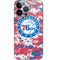 NBA Philadelphia 76ers Red Digi Camo iPhone 14 Pro Skin