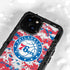 NBA Philadelphia 76ers Red Digi Camo iPhone 15 Plus Waterproof Case