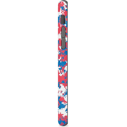 NBA Philadelphia 76ers Red Digi Camo iPhone 7 Pro Case