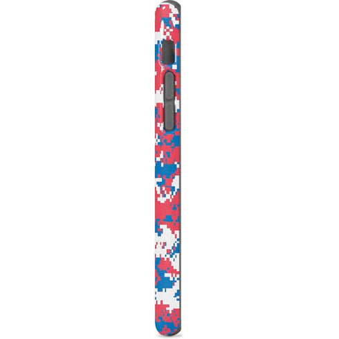 NBA Philadelphia 76ers Red Digi Camo iPhone 8 Pro Case
