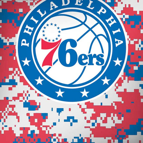 NBA Philadelphia 76ers Red Digi Camo iPhone X Pro Case