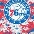 NBA Philadelphia 76ers Red Digi Camo iPhone XR Pro Case